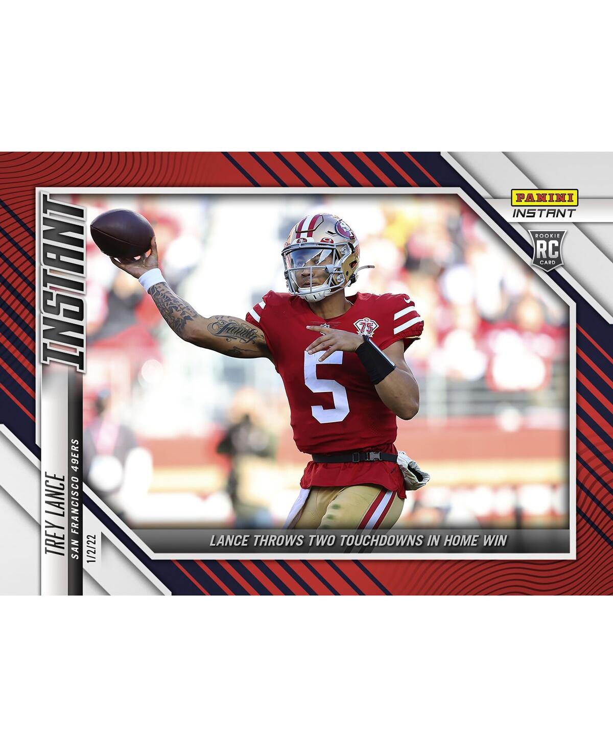 Panini America Trey Lance San Francisco 49ers Parallel  Instant Nfl Week 17 Lance Throws Two Touchdow In Multi
