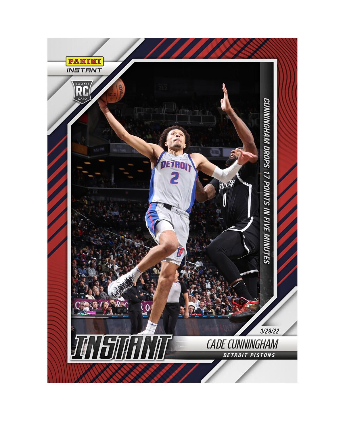 Panini America Cade Cunningham Detroit Pistons Parallel  Instant Cunningham Drops 17 Points In Five M In Multi