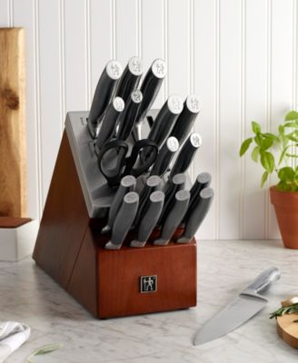 HENCKELS International Graphite 20-Pc. Self-Sharpening Cutlery Set 