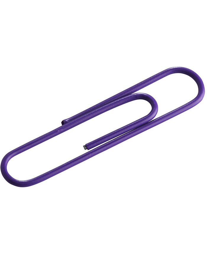 JAM Paper Colorful Jumbo Paper Clips Large 2" Paperclips 75 Per