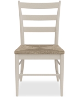 Closeout! Laguna Rush Seat Dining Side Chair - Drift