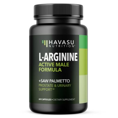 L-Arginine Saw Palmetto Capsules Havasu Nutrition 60ct 26$