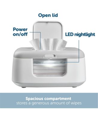 Baby TinyBums Baby Wipe Warmer with LED nightlight