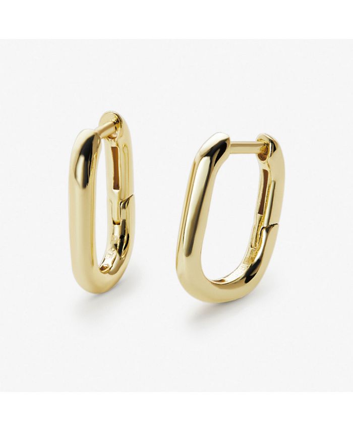 Ana Luisa Gold Hoop Earrings - Rox Mini - Gold
