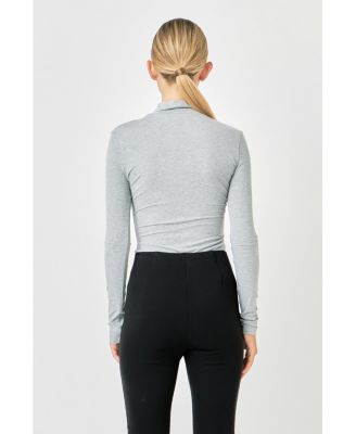 Women's Mock Neck Top