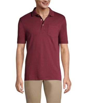 Men's Short Sleeve Cotton Supima Polo Shirt with Pocket