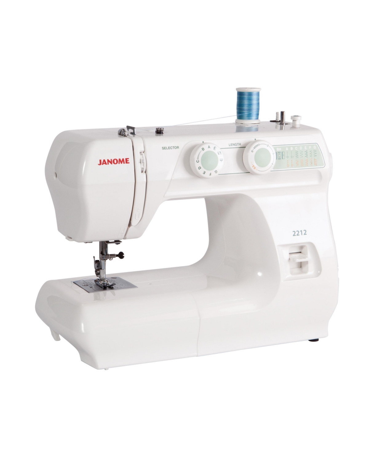 2212 Mechanical Sewing Machine - White