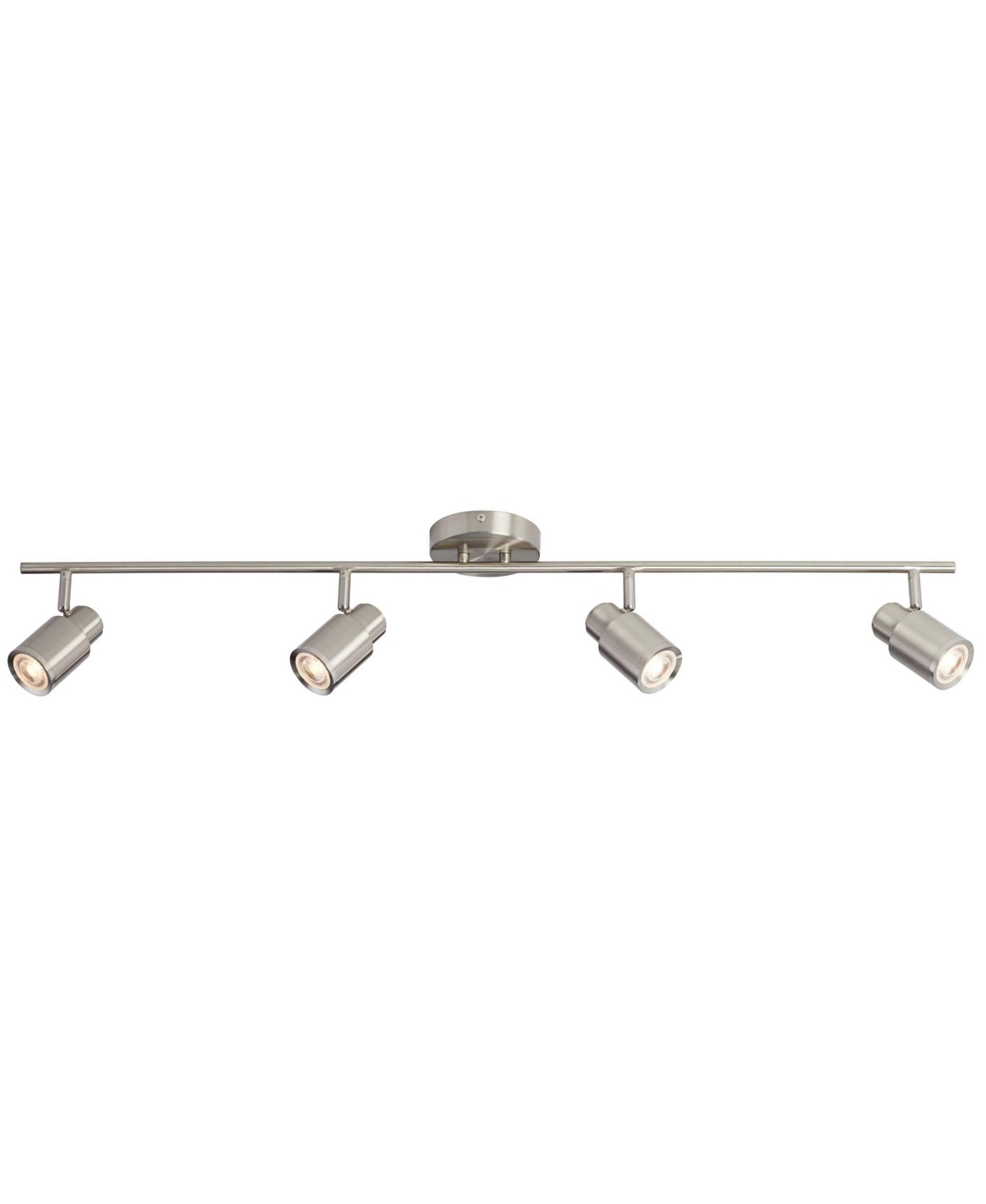 Pro Track Protrack Melson 8.5 Watt Gu10 Brushed Nickel Led Wall Or Ceiling Track Kit -  In Silver