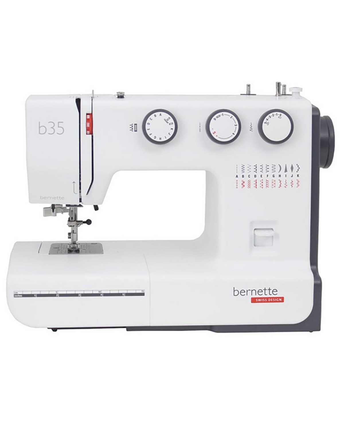 b35 Swiss Design Mechanical Sewing Machine - White