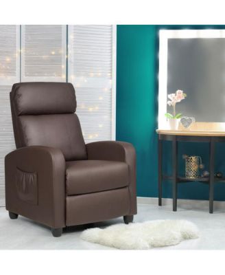 Recliner Sofa Wingback Chair with Massage Function