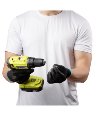 12 PAIRS Men Work Gloves, Lightweight Grip Gloves For Work