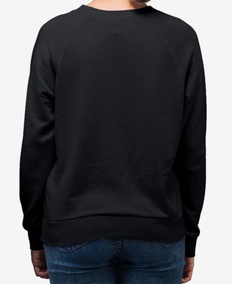 Women's Hanukkah Dreidel Word Art Crewneck Sweatshirt