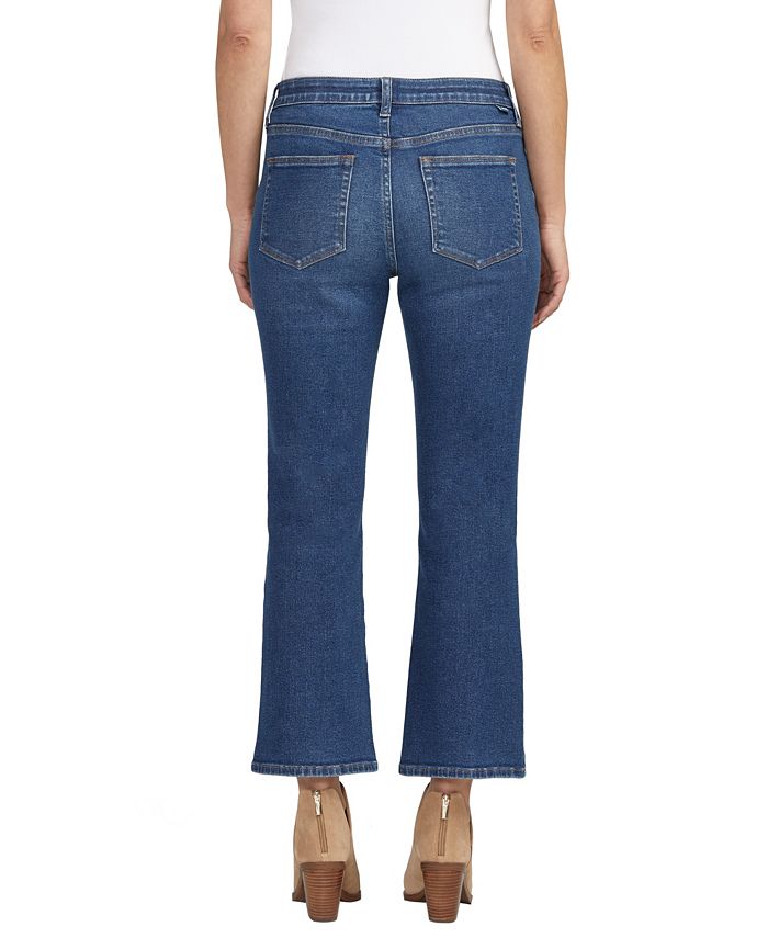 JAG Women's Eloise Mid Rise Cropped Bootcut Jeans - Macy's