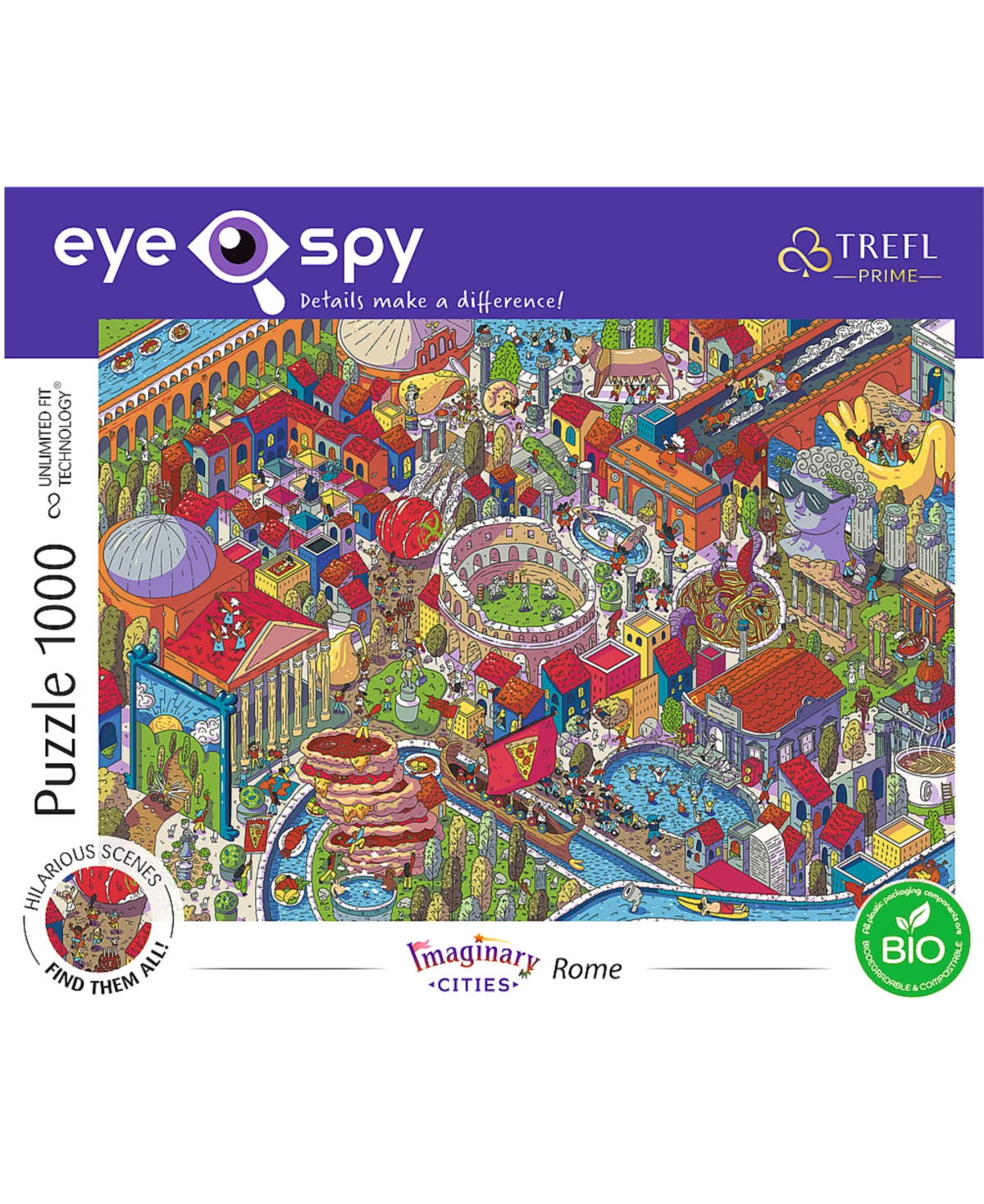 Shop Trefl Prime Puzzles 1000 Piece Uft Eye Spy Puzzle In Multi