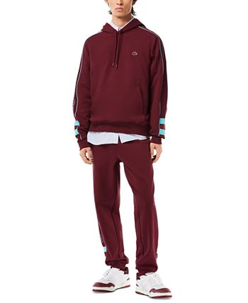 Burgundy hotsell lacoste hoodie