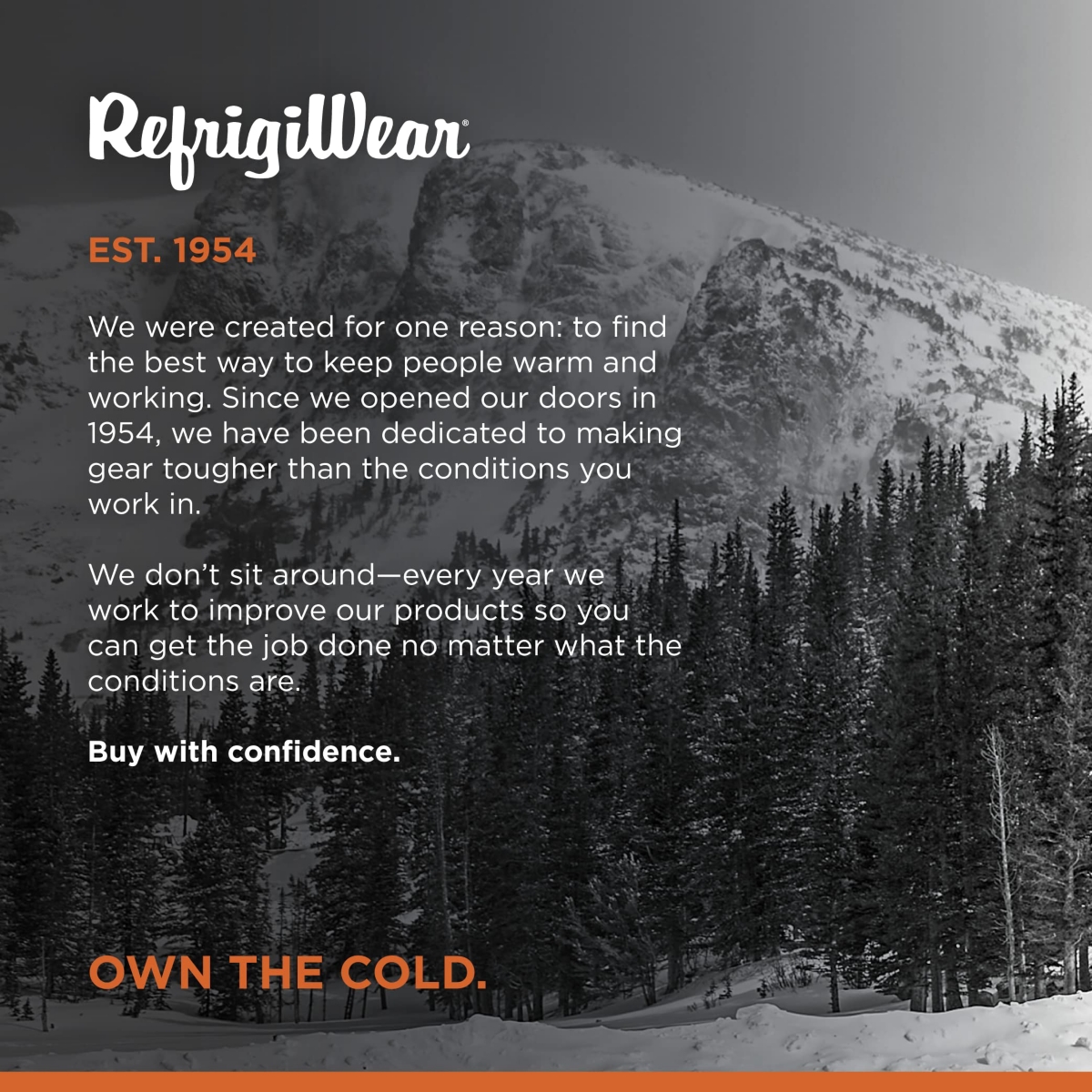 RefrigiWear Men's Insulated Abrasion Safety Gloves - Warm, Durable, High Dexterity Work for Extreme Cold