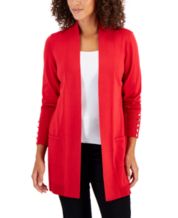 Red bolero sweater outlet