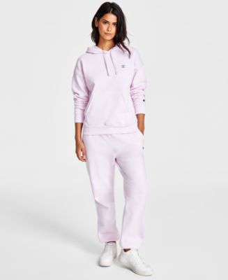 Champion Women's Relaxed Logo Print Hoodie & Sweatpant Jogger - Macy's