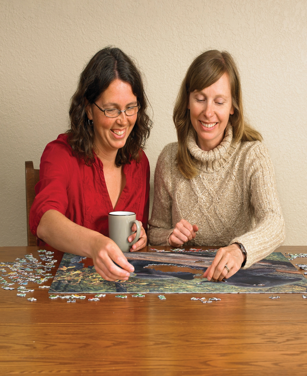 Shop Cobble Hill - Mom's Awaiting Puzzle In Multi