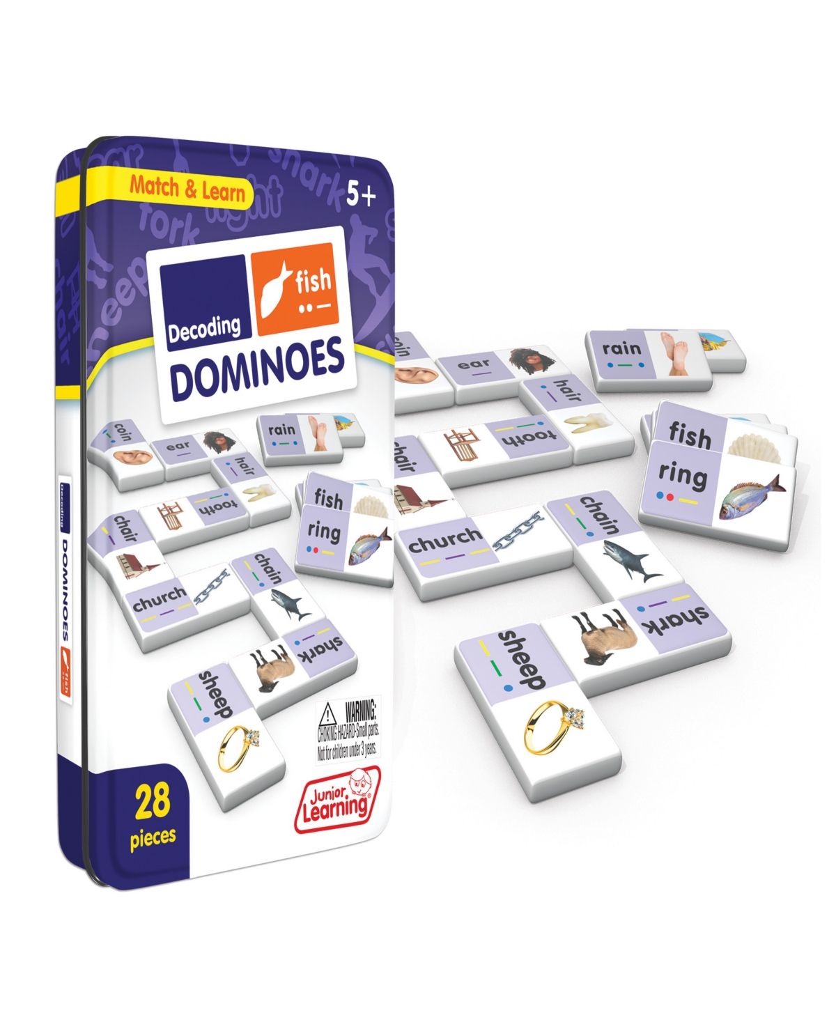 Shop Junior Learning Decoding Dominoes Language Arts In Multi