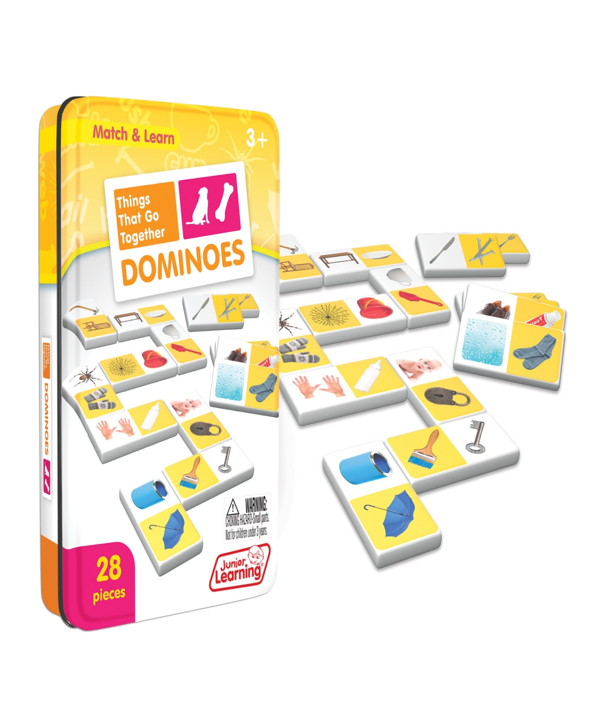 Shop Junior Learning Things That Go Together Dominoes In Multi