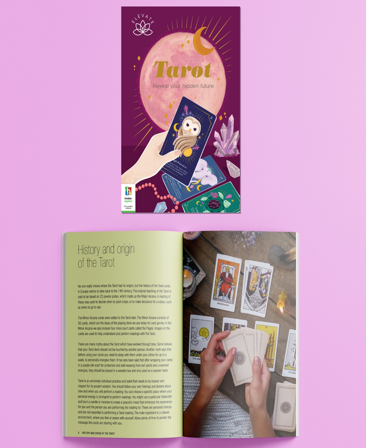 Shop Elevate - Arcana And Readings Tarot Kit In Multi