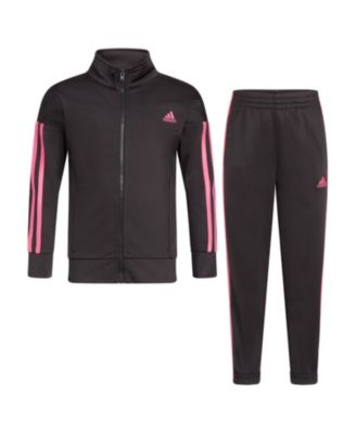 Girls black adidas jacket on sale