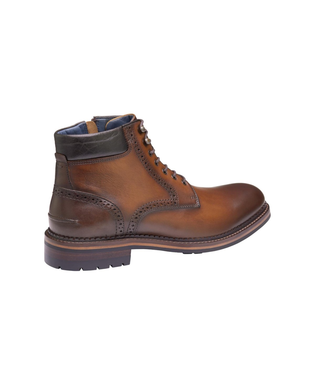 Мужские ботинки Johnston & Murphy Men's Connelly Leather Plain Toe Boots — фото 3