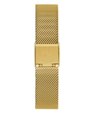 Women's Analog Gold-Tone Stainless Steel and Mesh Watch 32mm