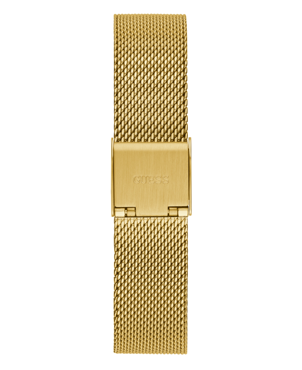 Guess Women's Analog Gold-tone Stainless Steel And Mesh Watch 32mm In Gold-tone