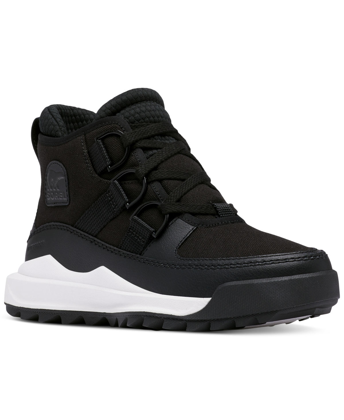 Sorel Ona Rmx Waterproof Chukka Boot In Black/sea Salt