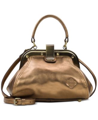Patricia Nash - Conselice Small Leather Frame Satchel