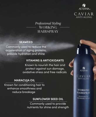 Caviar Styling Working Hairspray, 7.4 oz.