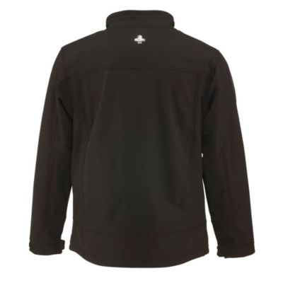 Men's Warm Insulated Softshell Jacket with Soft Micro-Fleece Lining