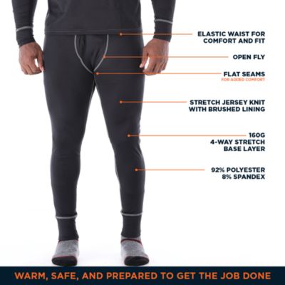 Men's Lightweight Base Layer Bottom - Ultimate Flexibility and Warmth for All Seasons