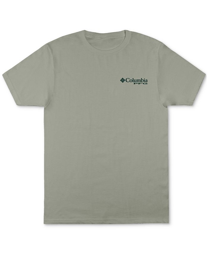 Columbia Men's Hook PFG Short-Sleeve Logo Graphic T-Shirt - Macy's