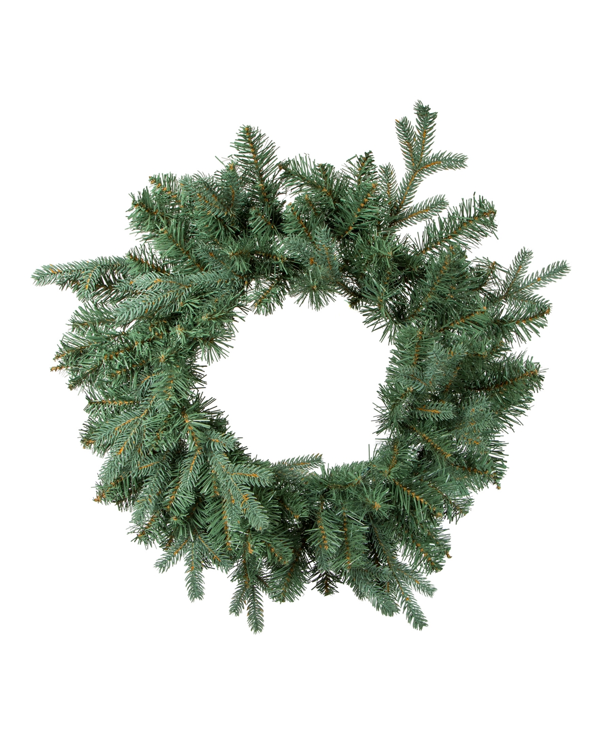 Kurt Adler 24" Unlit Spruce Wreath In Green