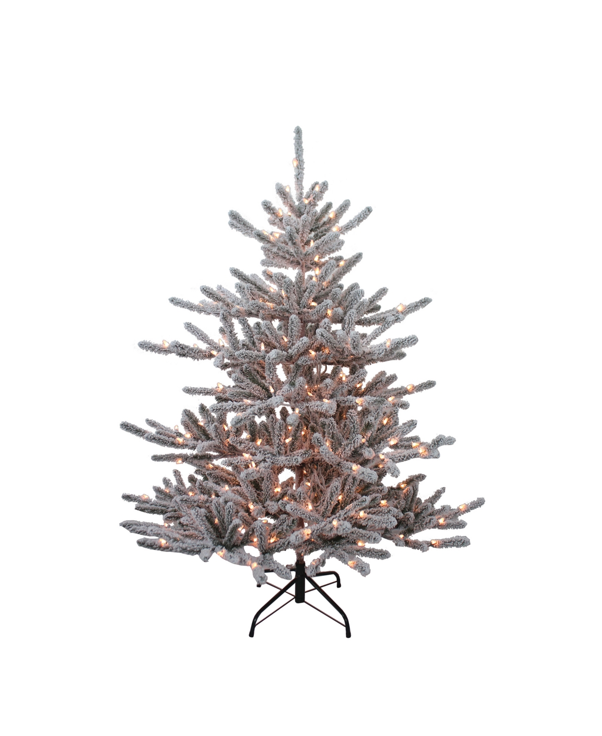 Kurt Adler Pre-Lit Clear Incandescent Vail Pine Tree