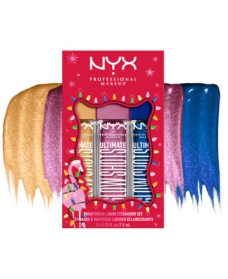 NYX Professional Makeup 3-Pc. Glow Shots Brightening Liquid Eyeshadow Set