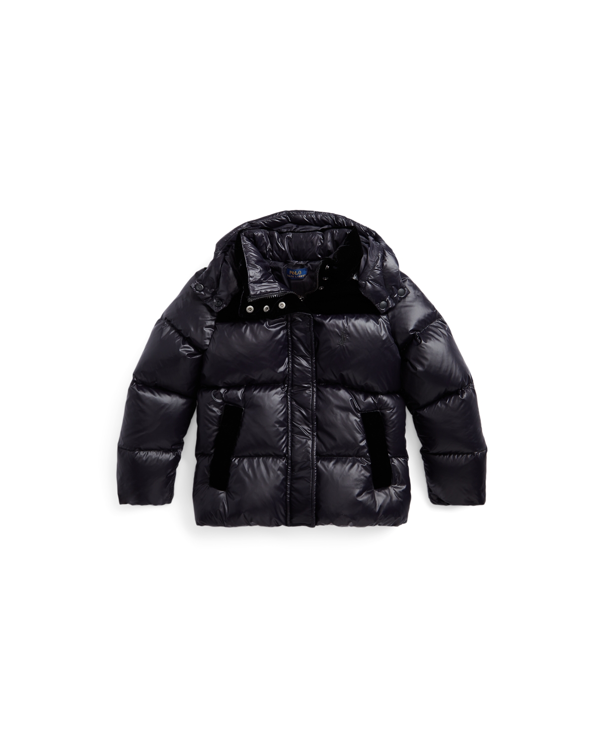 Polo ralph lauren hot sale velvet down jacket