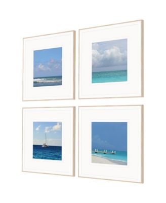Ocean Adventures I Framed Art, Set of 4