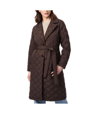 Women s Quilted Trench Coat Macy s