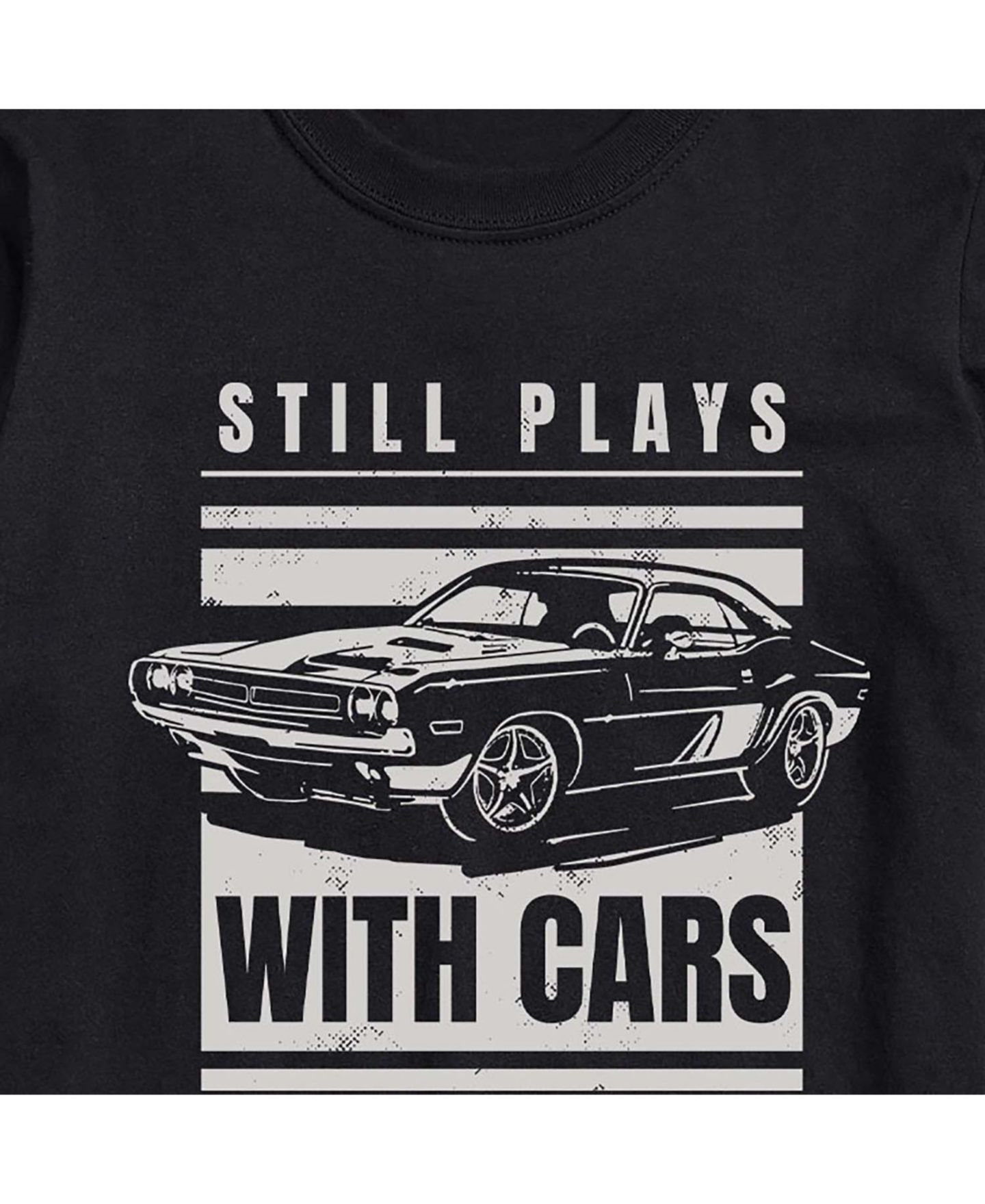 Мужская футболка AIRWAVES Still Play With Cars Short Sleeve, цвет: Чёрный — фото 3
