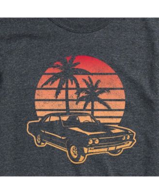 Men's Sunset Car Short Sleeve T-shirt