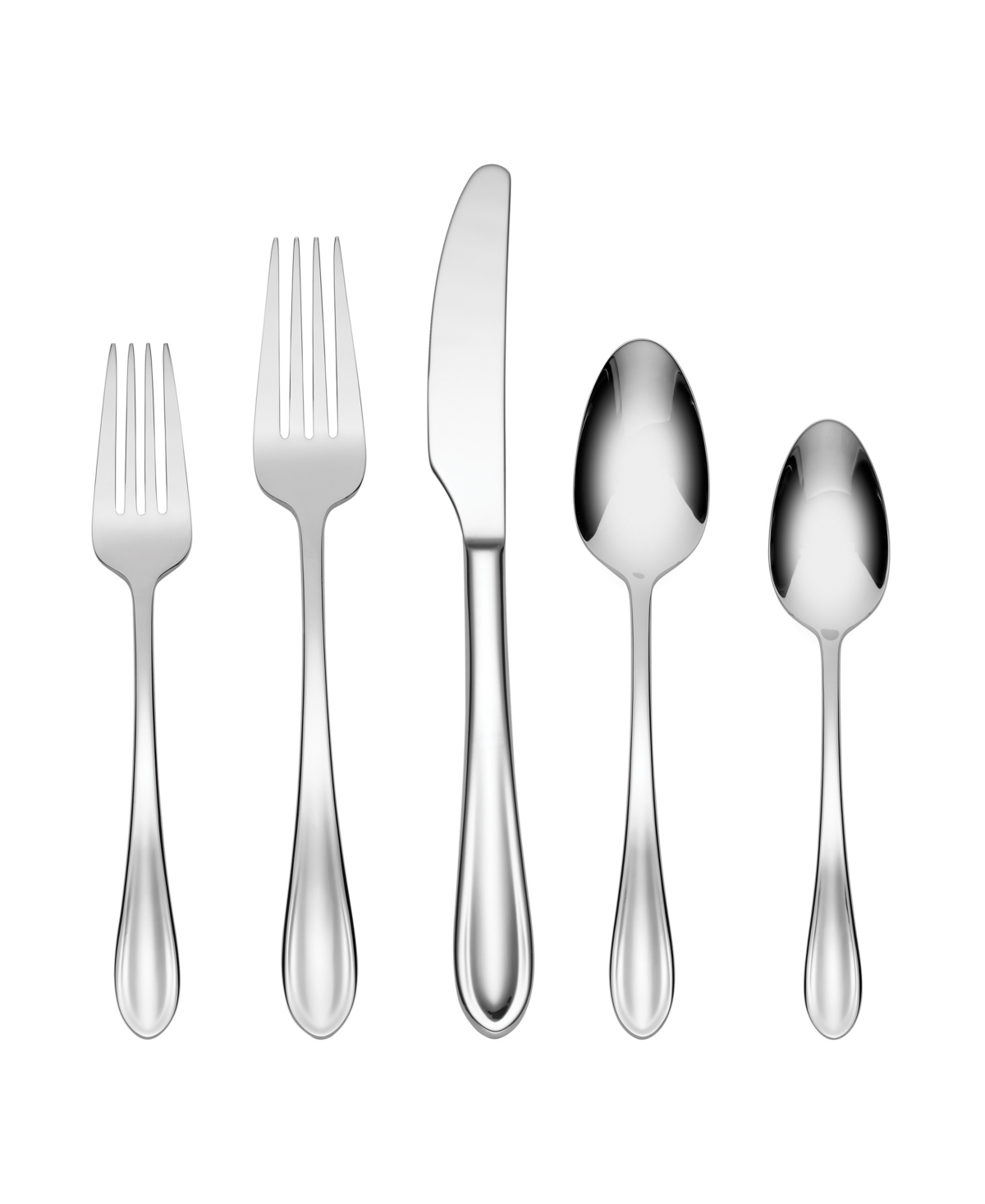 Oneida Madelynn 42 Piece Everyday Flatware Set - Metallic and No Color