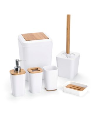 6pcs Adina Bath Accessory Set - Macy's