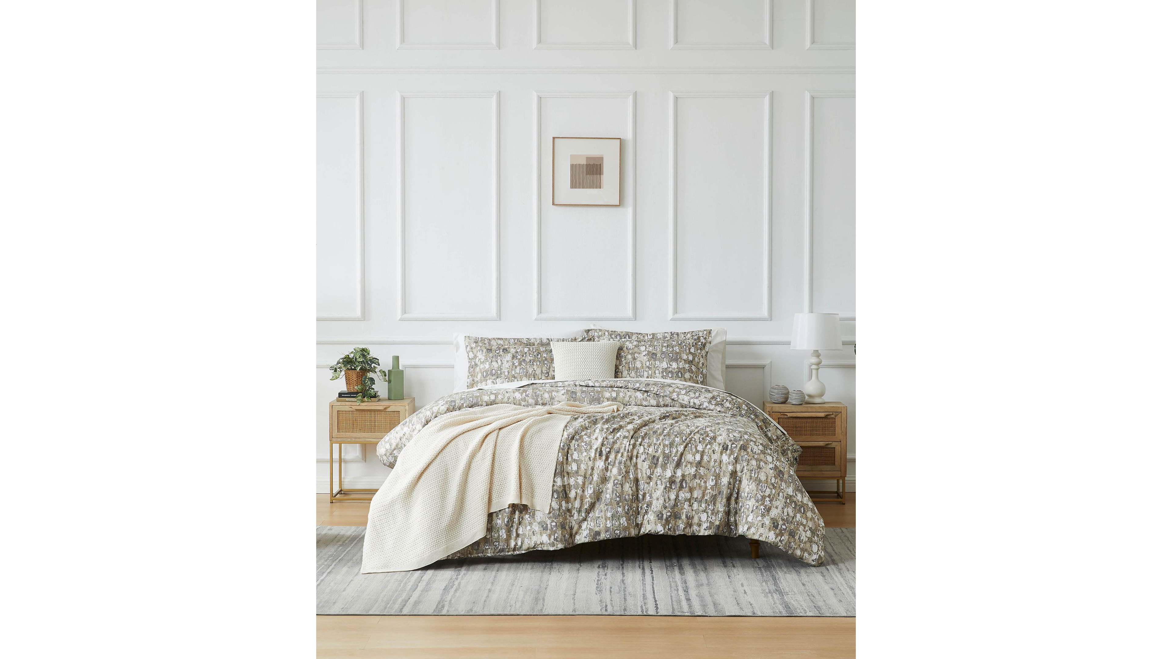 Southshore Fine Linens Rhythm 4 Piece Comforter Set, Twin/Twin Xl