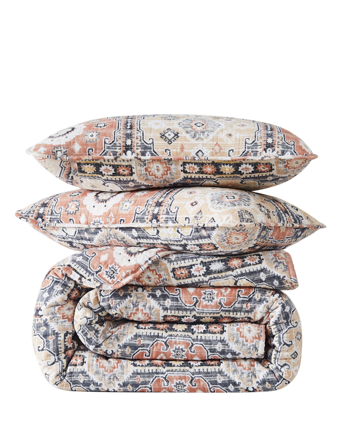 Southshore Fine Linens Kilim Oversized 3 Piece Quilt Set, King/California King