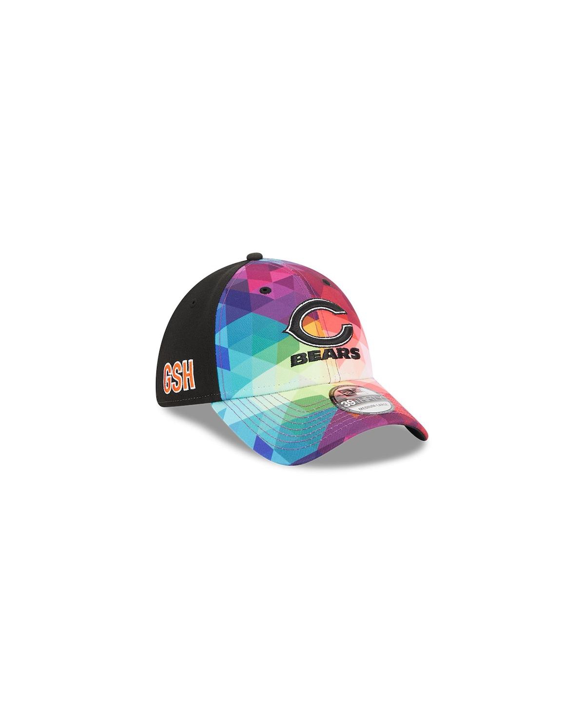 New Era Men's And Women's  Multicolor, Black Chicago Bears 2023 Nfl Crucial Catch 39thirty Flex Hat In Multicolor,black
