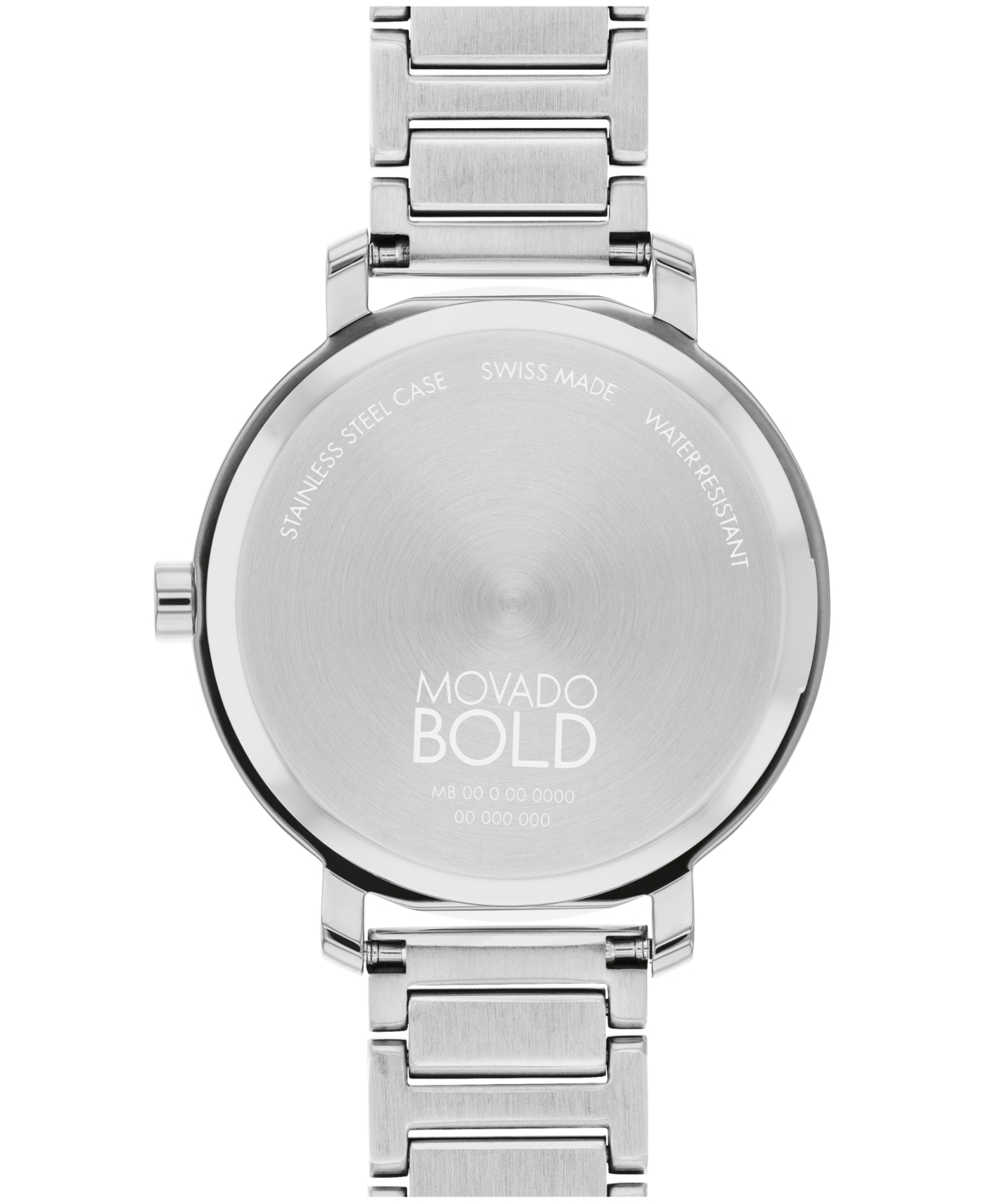 Shop Movado Women's Bold Evolution 2.0 Swiss Quartz Silver-tone Stainless Steel Watch 34mm